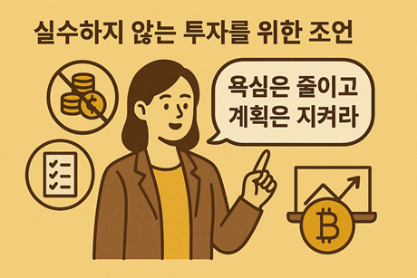 실수하지 않는 비트코인(BTC) 투자를 위한 조언