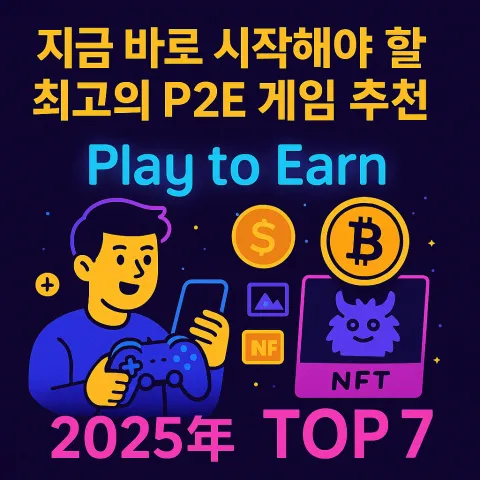 지금 바로 시작해야 할 최고의 P2E 게임 추천 - 2025년 TOP 7