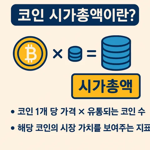 코인 시가총액이란?