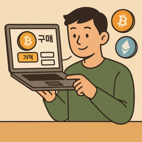 코인 사는 법 3단계: 코인 실제로 구매해 보기!