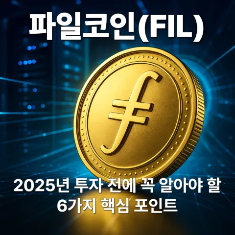 파일코인(FIL) 2025년 투자 전에 꼭 알아야 할 6가지 핵심 포인트