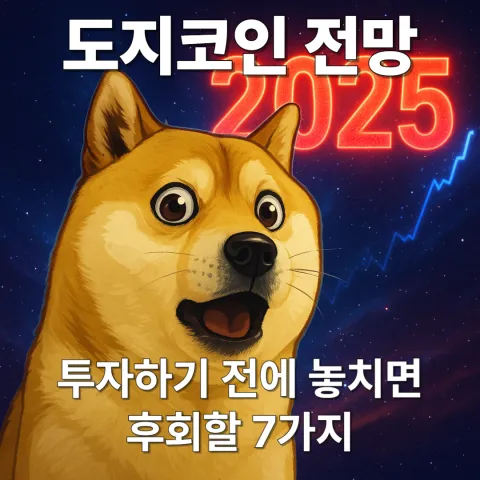 도지코인 전망 2025: 투자하기 전에 놓치면 후회할 7가지